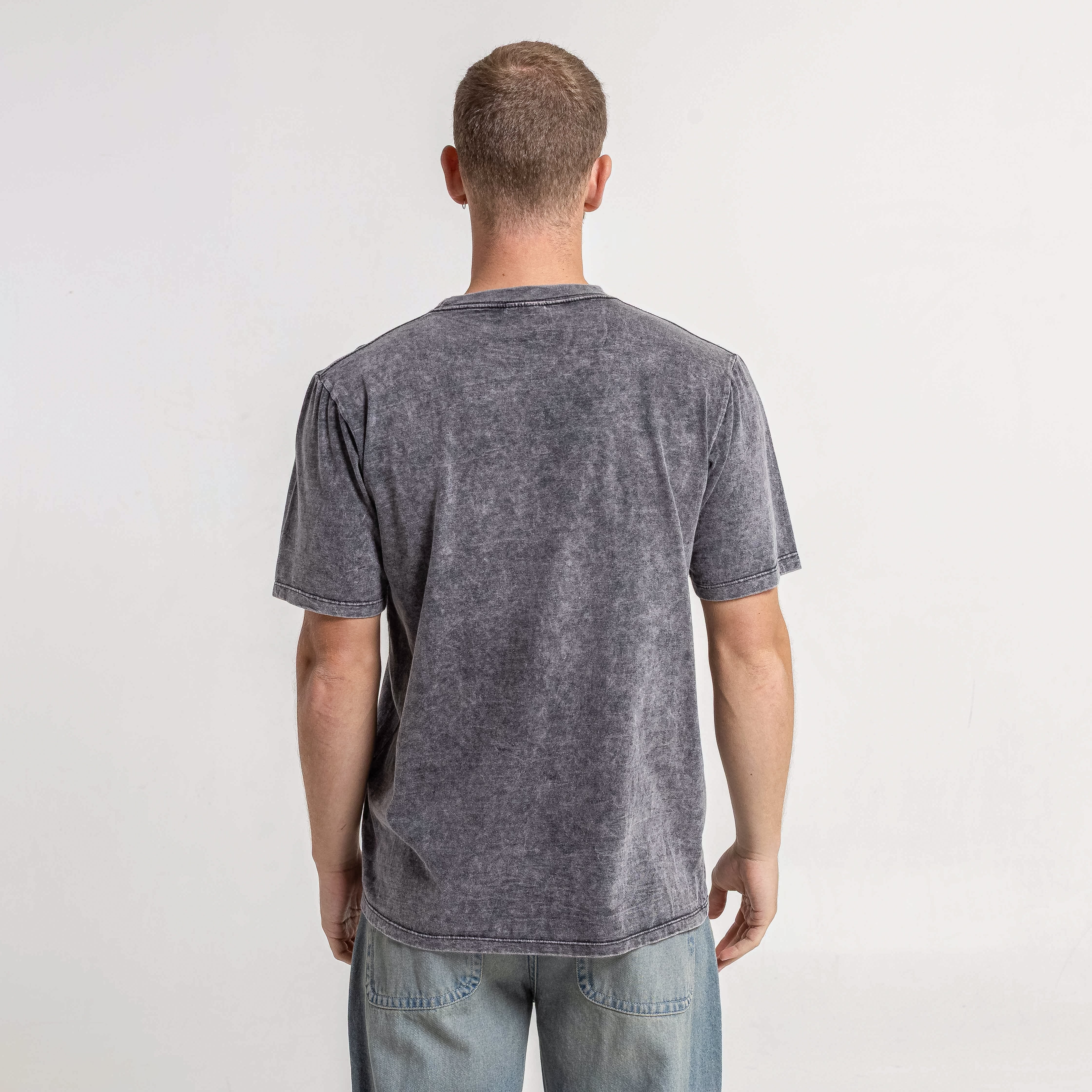 Remera Mc Rusty Patching Tee Process Black - Image 3