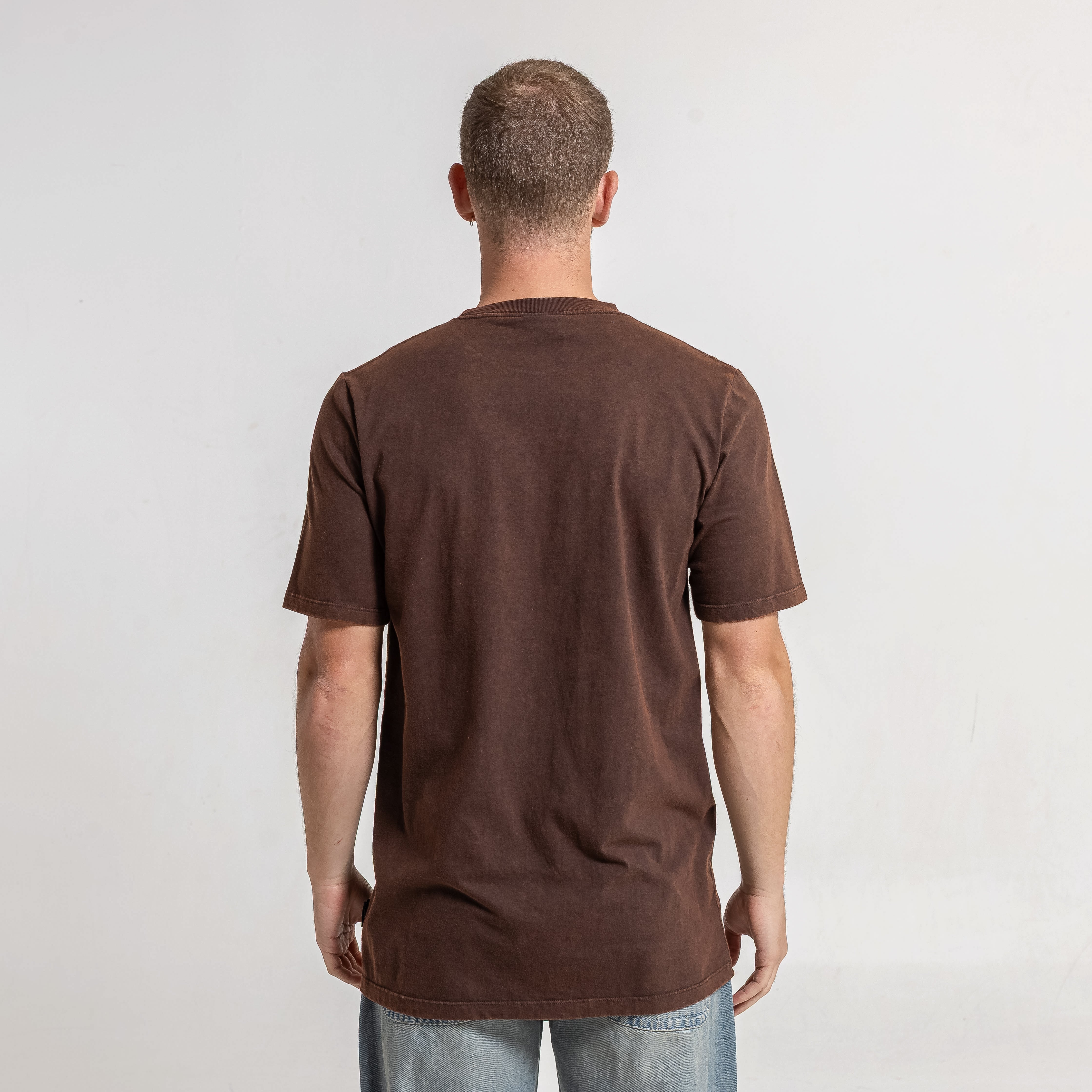 Remera Mc Rusty Patching Tee Process Brown - Image 3