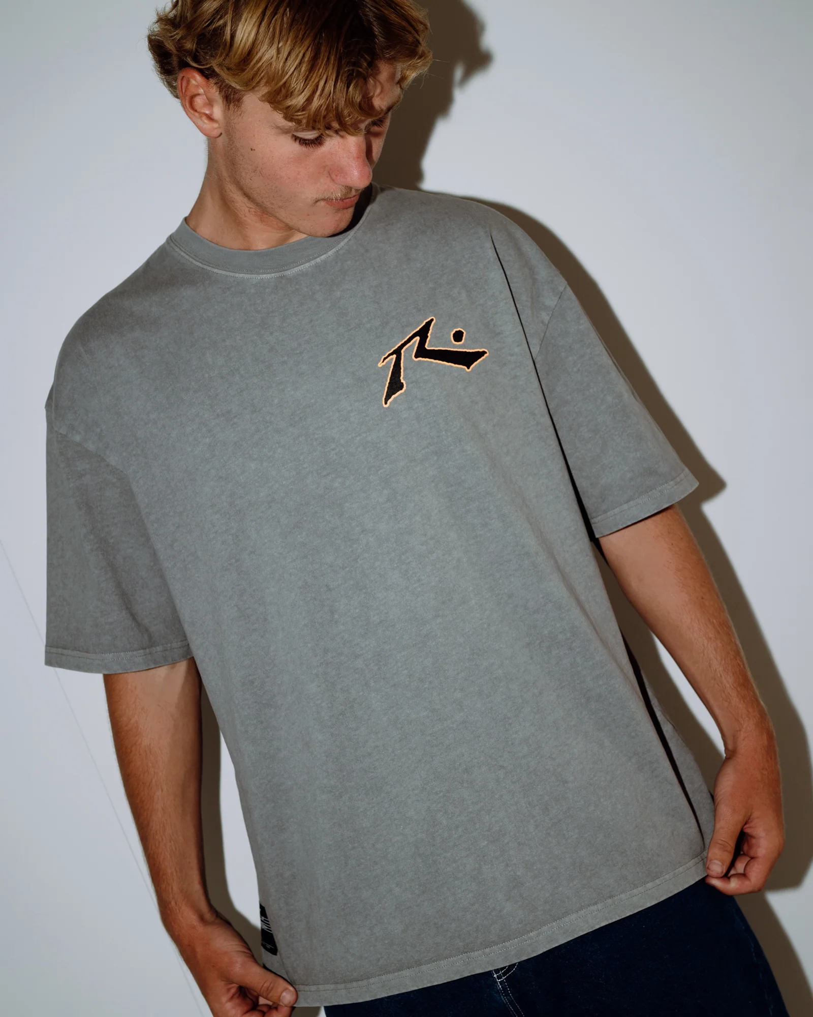Remera Mc Rusty Snow Tee Process Grey - Image 3