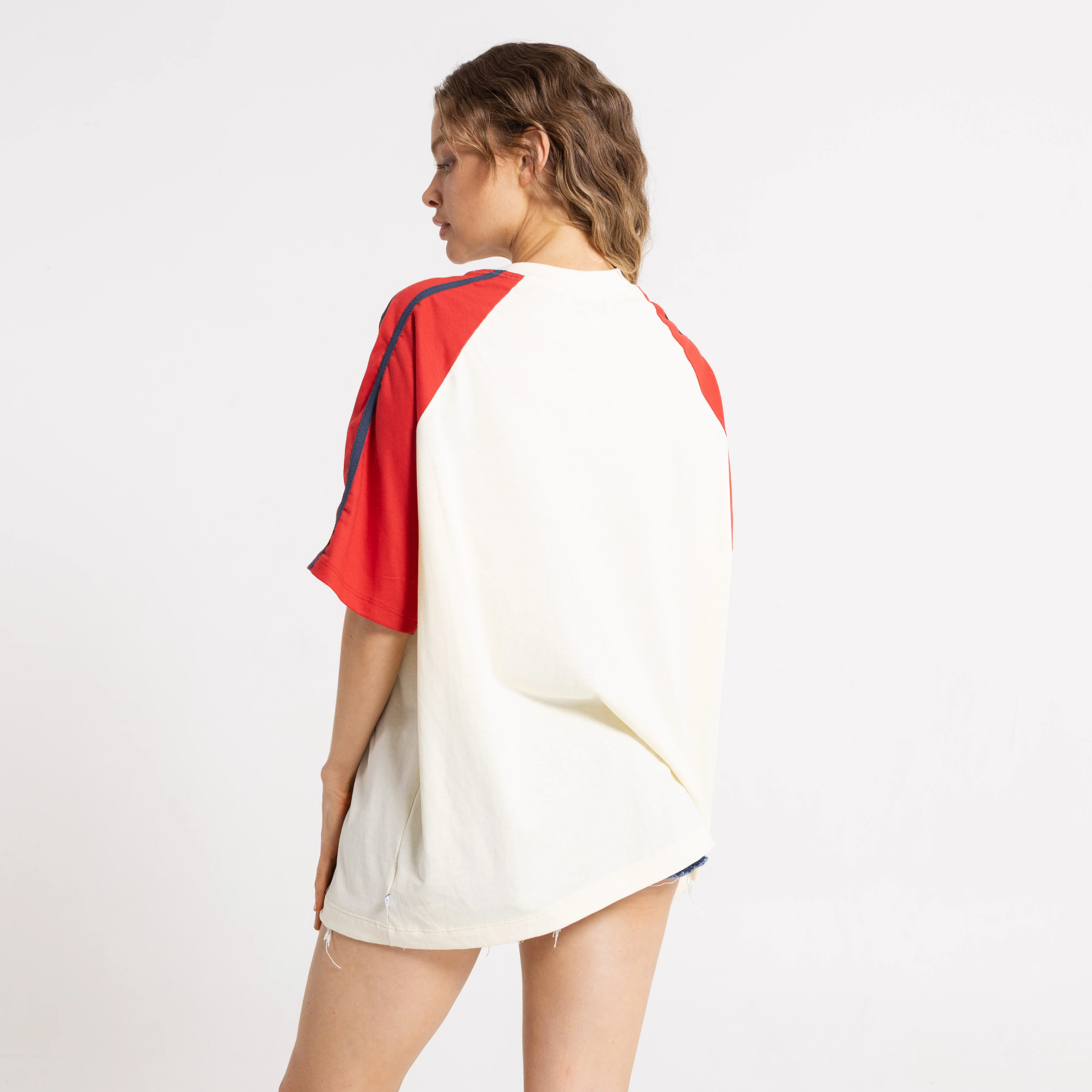 Remera Mc Rusty Mindless Collegiate Oversize Tee Ld Snow White - Image 3