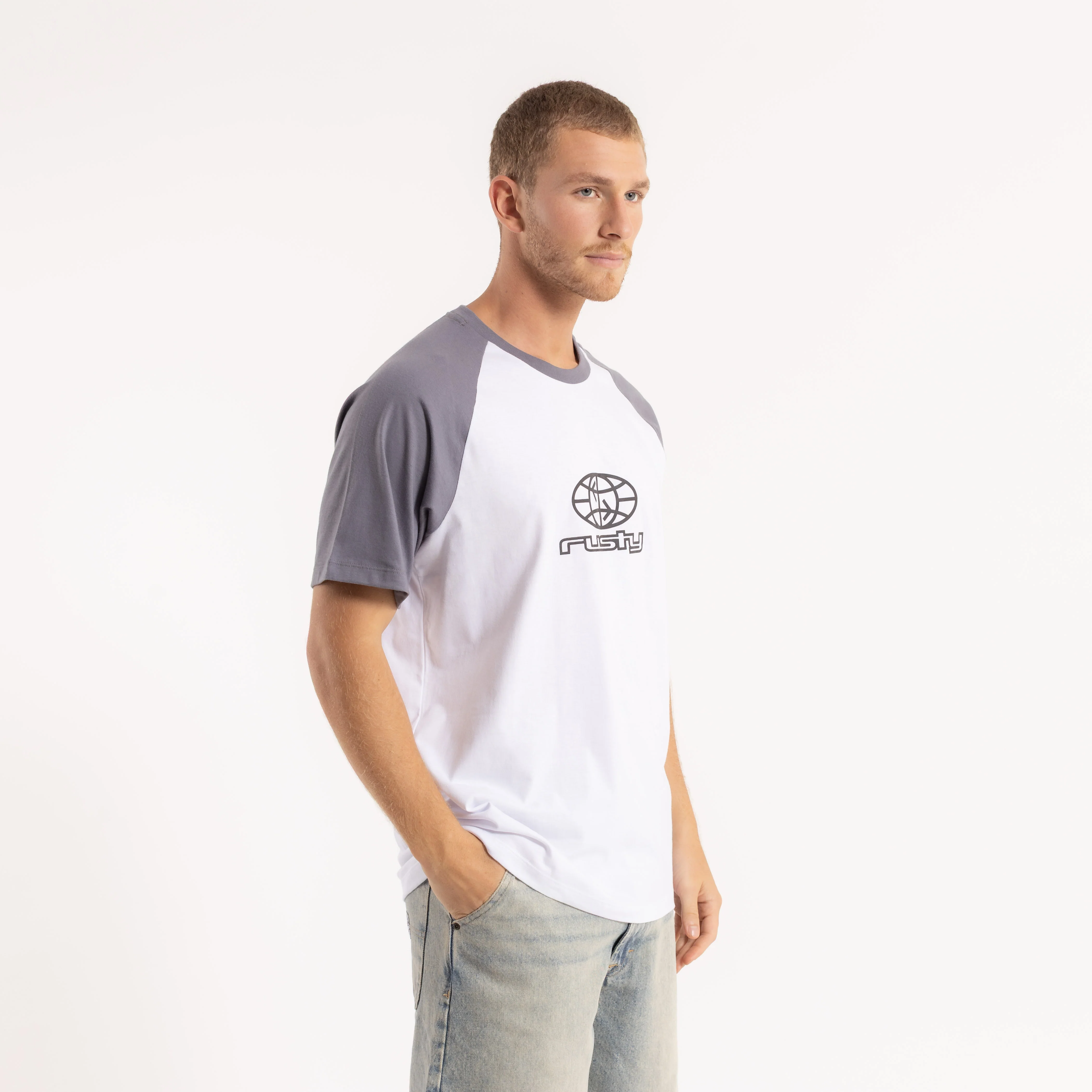 Remera Mc Rusty Wagan Tee White/Coal - Image 3
