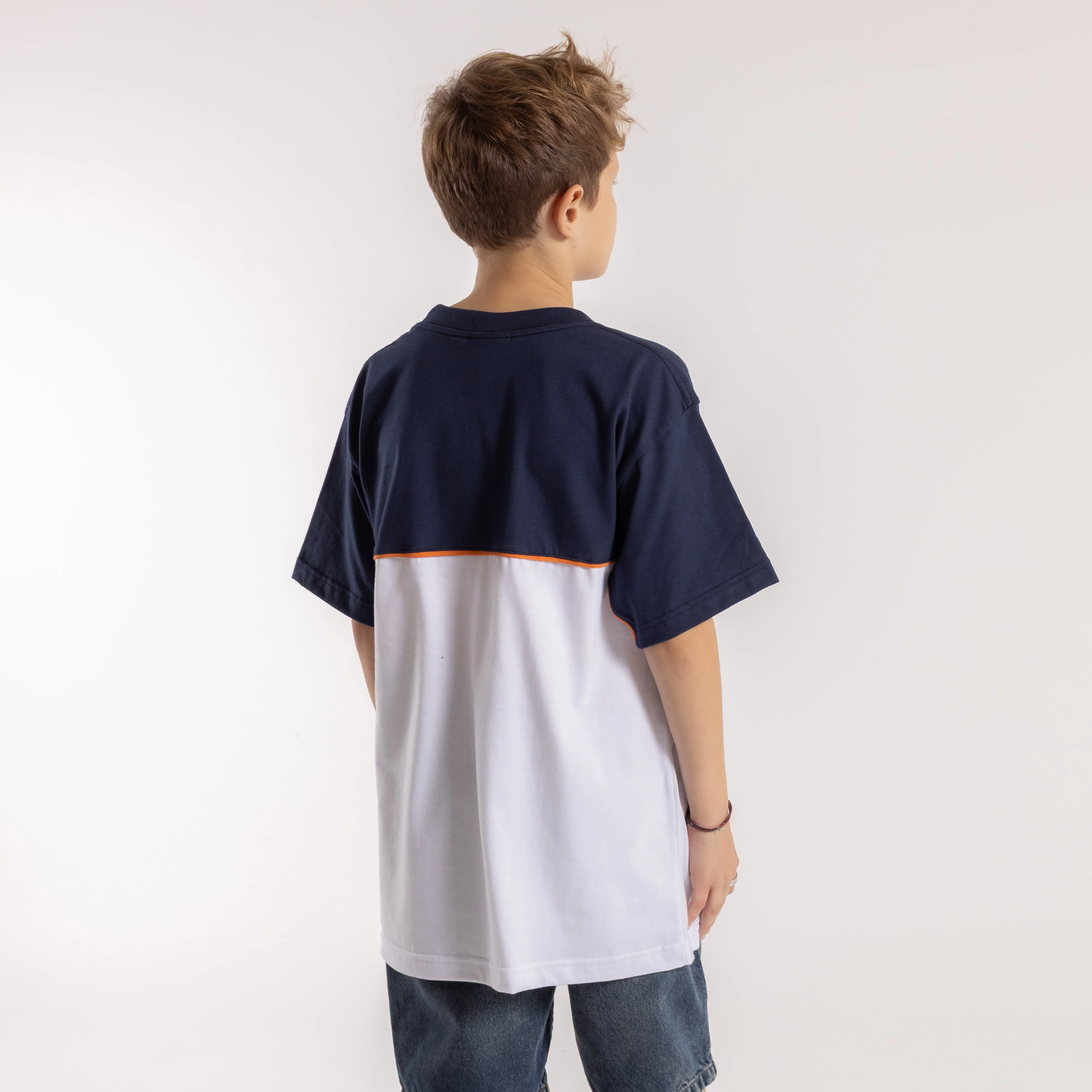 Remera Mc Rusty Infinity Tee Jr White/Navy Blue - Image 4