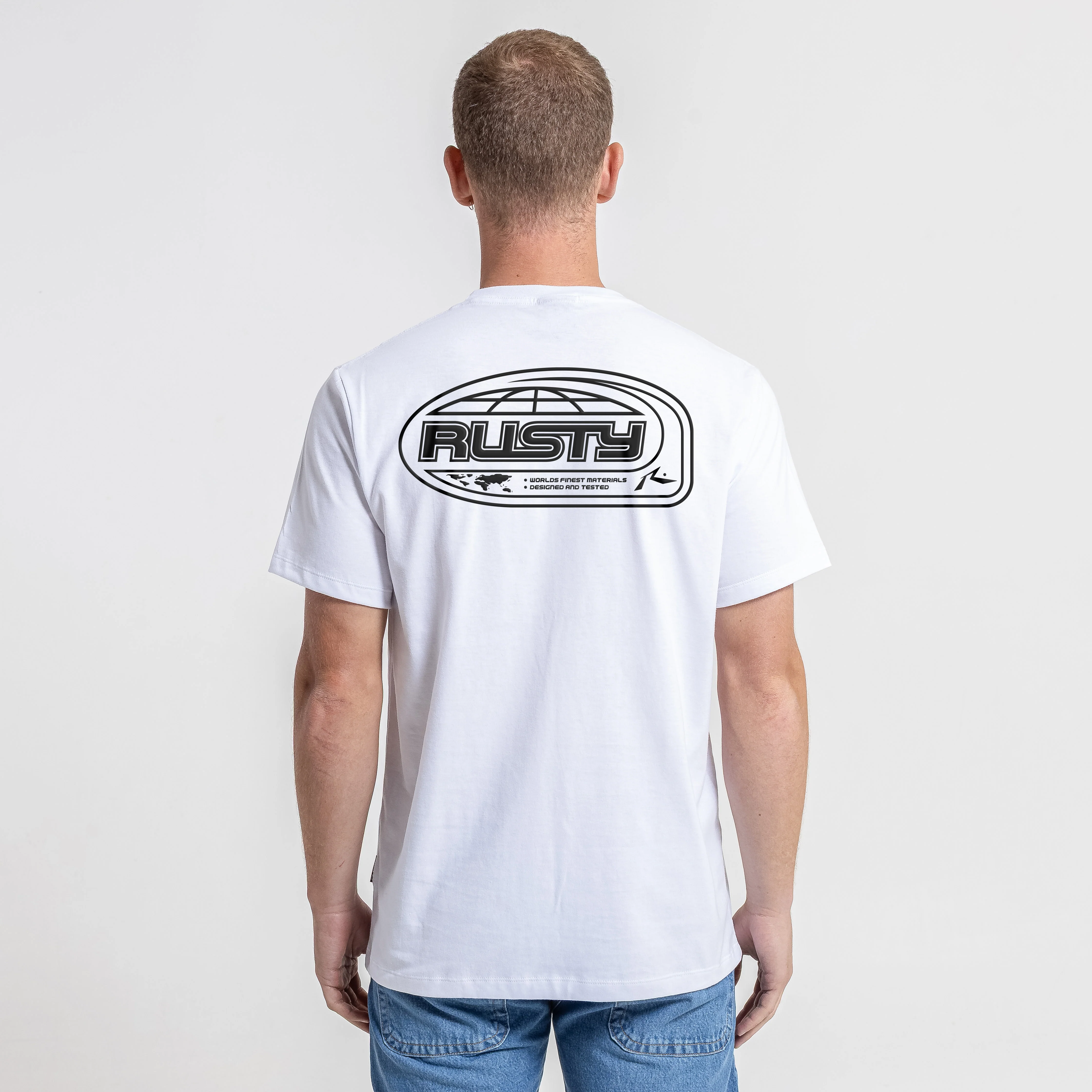 Remera Mc Rusty Outer There Tee White - Image 3