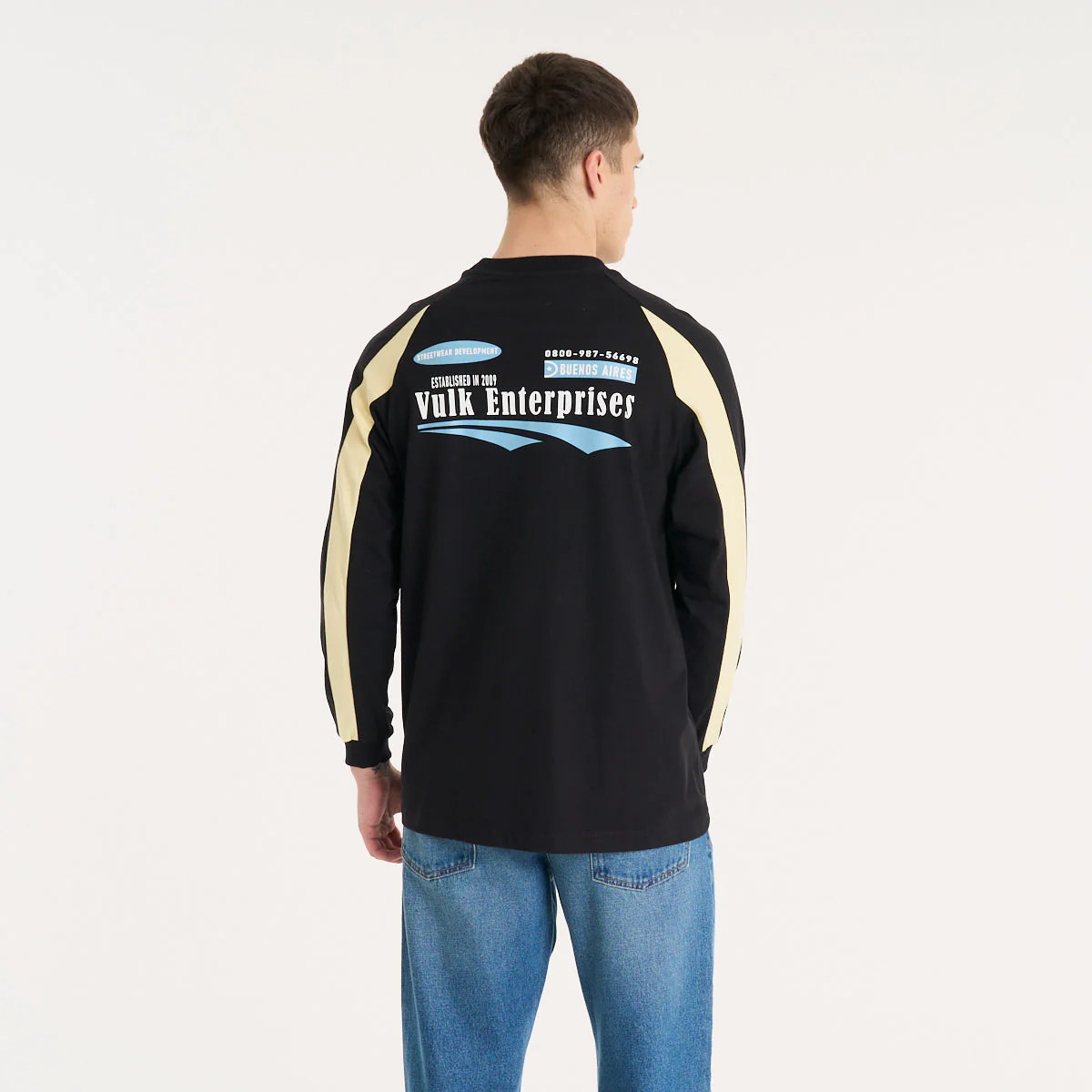 Remera Ml Vulk Soccer L/S Tee Black - Image 8