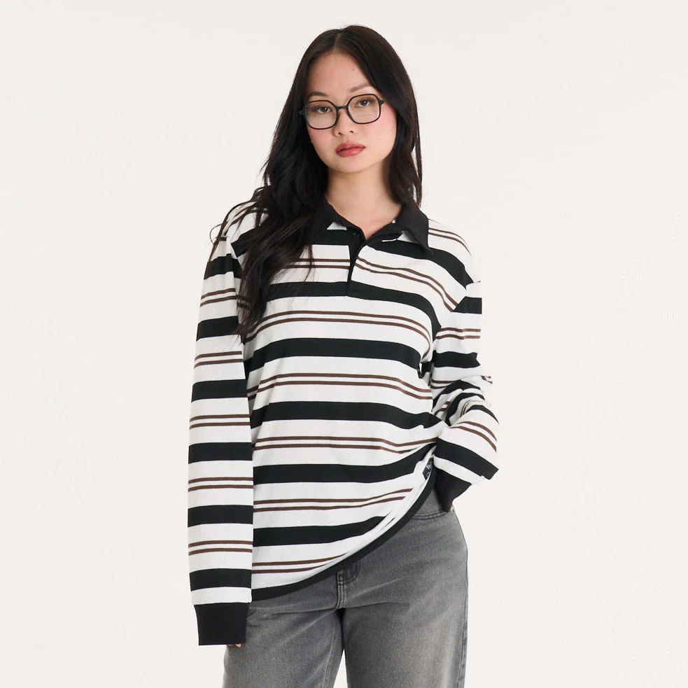 Remera Ml Vulk Timo Polo L/S Tee Lined - Image 3