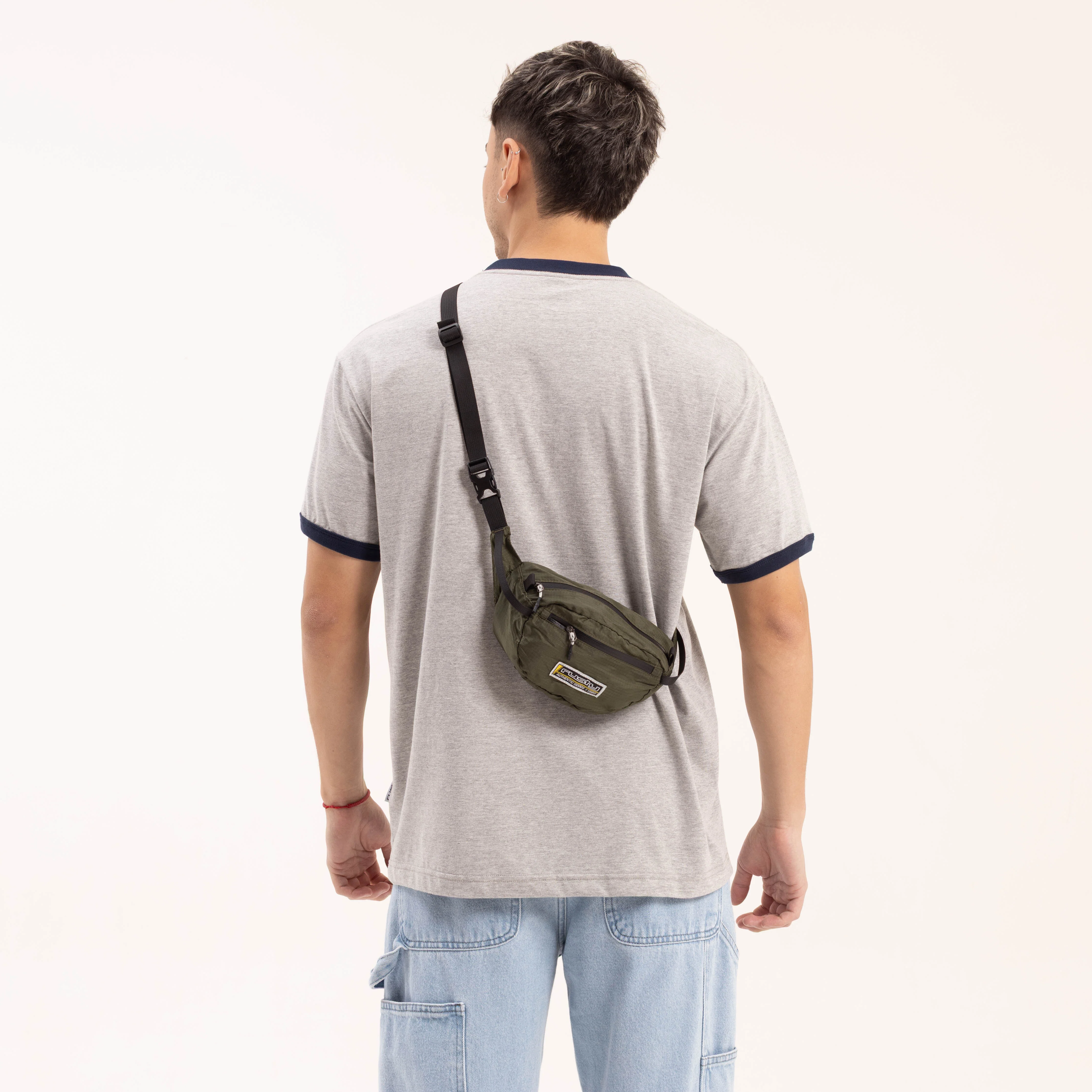 Riñonera Rusty Glitch Waistbag Olive - Image 5