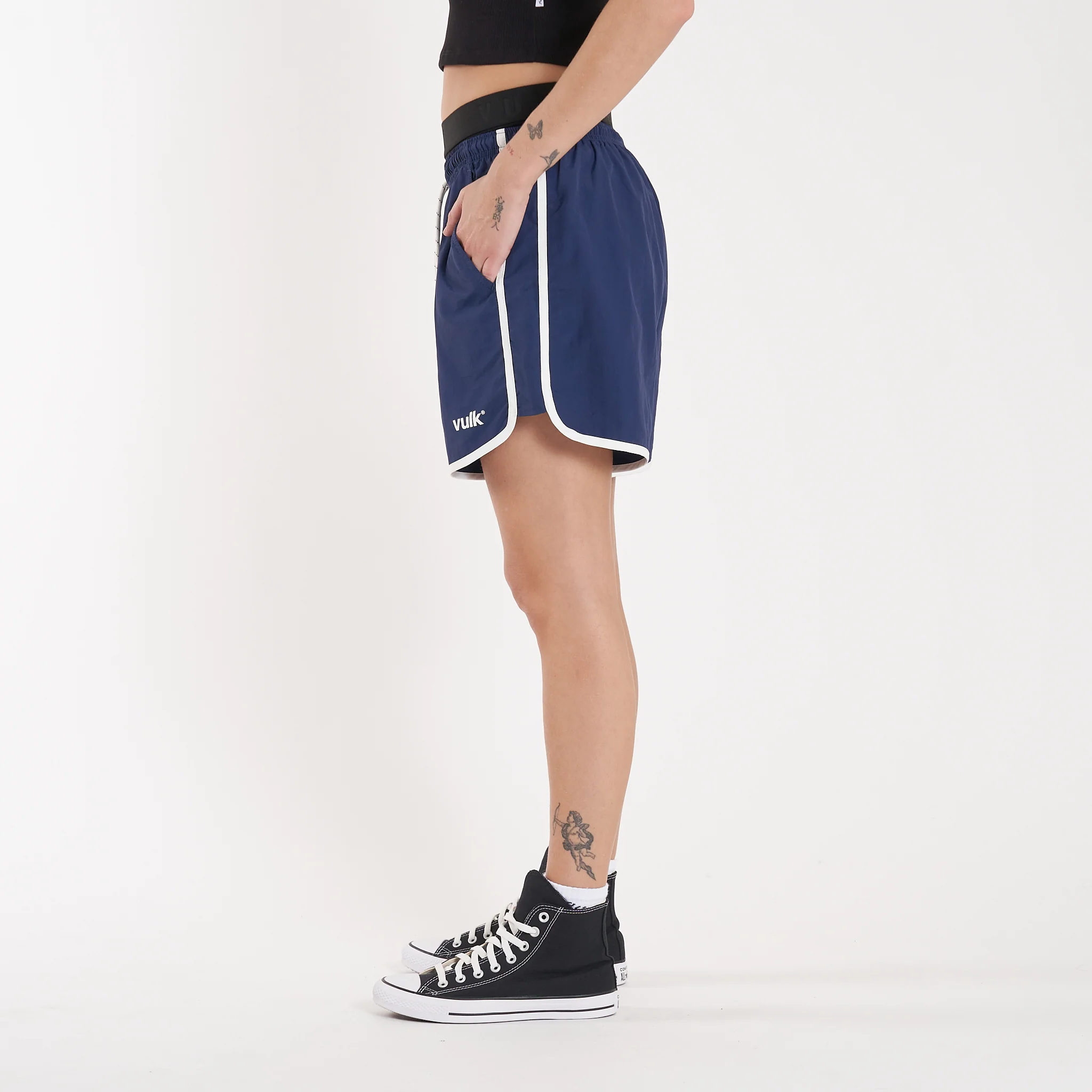 Short Vulk Logo Voley Short Blue - Image 5