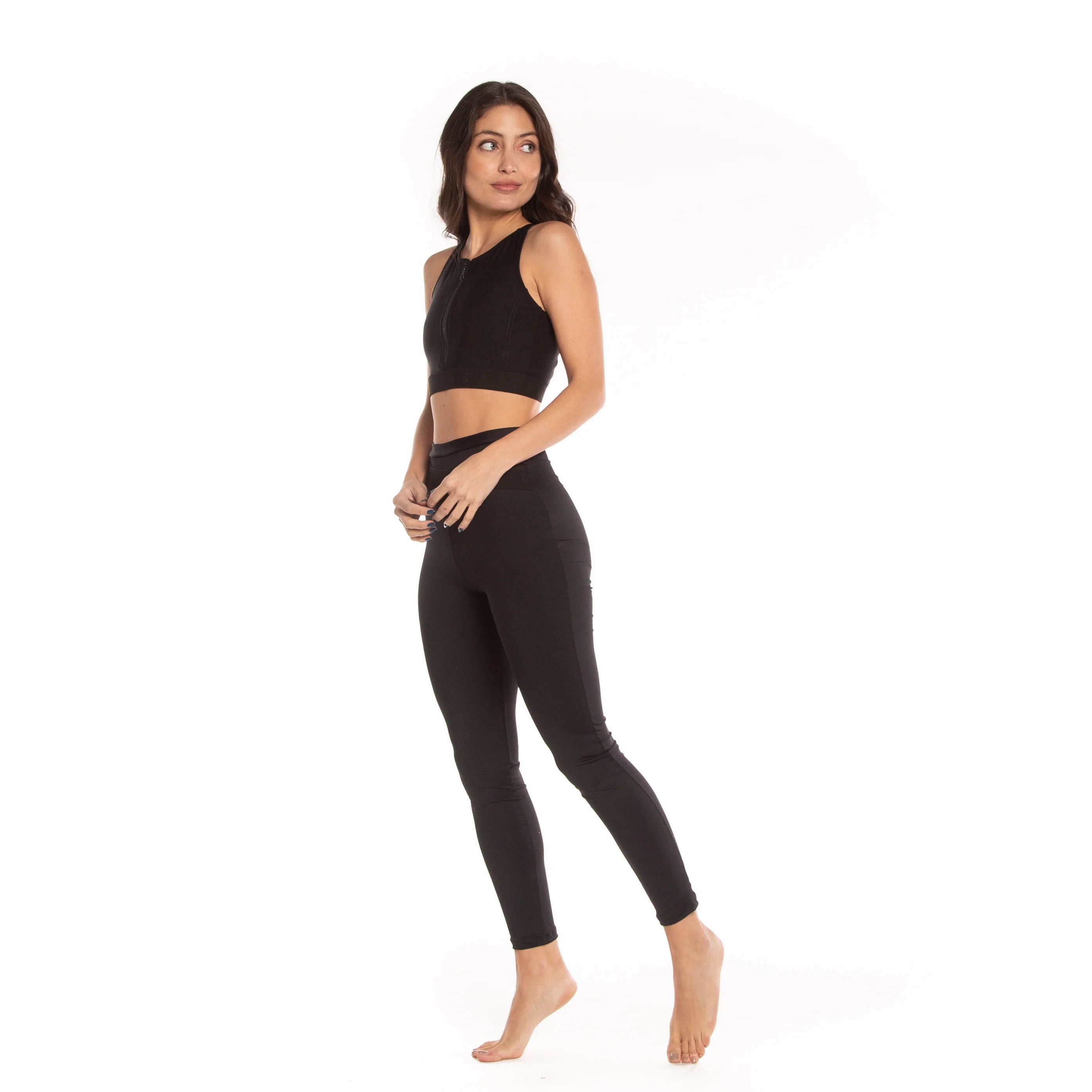 Top Deportivo Rusty Strokes Zipper Top LD - Image 6